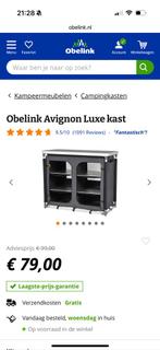 Campingkast met 6 vakken, Ophalen, Campingkast
