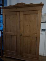 Antieke grenen kast, 230x150x63 cm, Ophalen, Gebruikt, 100 tot 150 cm, 200 cm of meer