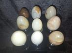 Marmer stenen eieren, Verzamelen, Mineralen en Fossielen, Ophalen, Overige typen