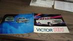 Folder  VAUXHALL  VICTOR  101, Verzenden, Gelezen, Overige merken
