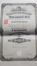 Maatschappij voor Tabakhandel “Tabacus”, Amsterdam 1925, Postzegels en Munten, Aandelen en Waardepapieren, 1920 tot 1950, Aandeel