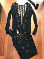 Christian LaCroix Bazar schitterende zwarte cardigan set - M, Maat 38/40 (M), Zwart, Ophalen of Verzenden, Zo goed als nieuw