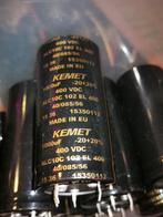 1000uF 400V Kemet ALC10, Ophalen of Verzenden, Zo goed als nieuw