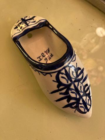 Vintage porselein keramiek Marokko schoentje decoratie boho beschikbaar voor biedingen