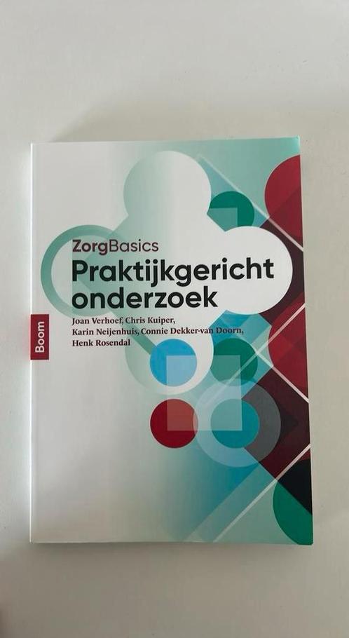 Zorgbasics Praktijkgericht onderzoek, Boeken, Schoolboeken, Nieuw, Nederlands, Overige niveaus, Ophalen