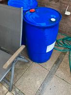 Blauwe Kunststof Ton - 200 liter, Ophalen, Kunststof, Gebruikt, 150 liter of meer