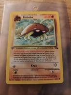 Zeldzame 1e Editie Kabuto Fossil Pokemonkaart - Mint!, Ophalen of Verzenden, Nieuw, Losse kaart