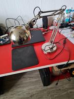 burolamp, Huis en Inrichting, Lampen | Tafellampen, Gebruikt, 50 tot 75 cm, Ophalen of Verzenden, Metaal