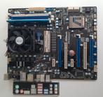 Aangeboden moederboard met processor, koeling en I/O shield, Computers en Software, Moederborden, Ophalen, DDR2
