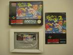 Pocky and Rocky 1 of 2 SNES Super Nintendo NES (1 = €180), Avontuur en Actie, 1 speler, Ophalen of Verzenden, Zo goed als nieuw
