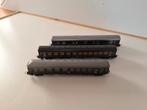 Trix Express drie Wagons, Hobby en Vrije tijd, Modeltreinen | N-Spoor, Gebruikt, Gelijkstroom, Trix, Wagon