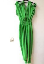 H10 MADE IN ITALY aparte nieuwe jumpsuit groen L 42/44, Made in Italy, Maat 42/44 (L), Nieuw, Ophalen of Verzenden