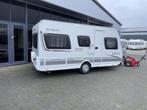 Dethleffs Summer Edition 430 DB Bed + Rondzit Mover BJ 2014, Caravans en Kamperen, Bedrijf, Treinzit, Schokbreker, Vast bed