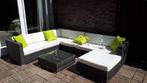 Loungeset tuin incl kussens tuinset, Ophalen, 6 zitplaatsen, Zo goed als nieuw, Loungeset