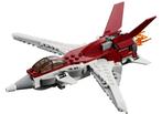 Lego Creator 31086 - Futuristisch Vliegtuig (3in1), NVT, Gebruikt, Lego, NVT