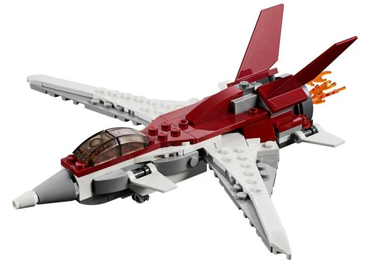 Lego Creator 31086 - Futuristisch Vliegtuig (3in1), Kinderen en Baby's, Speelgoed | Duplo en Lego, Gebruikt, Lego, Complete set