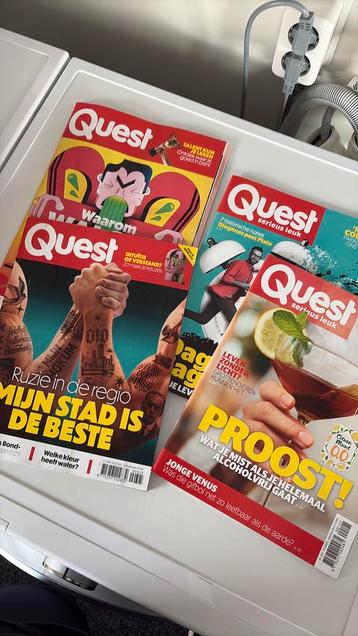 4x de quest beschikbaar voor biedingen