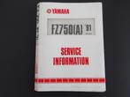 serv Information map Yamaha FZ750 (A), Verzenden, Yamaha