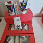 4 mokken  van  de serie kado met een boodschap, Huis en Inrichting, Keuken | Servies, Ophalen, Nieuw, Overige stijlen, Kop(pen) en/of Schotel(s)