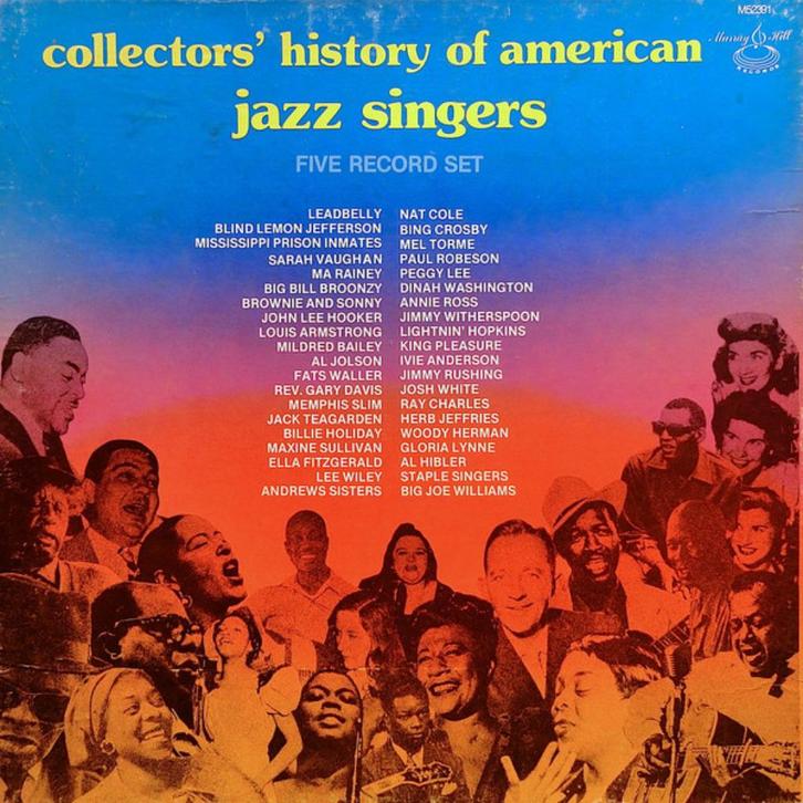 Collectors' History Of American Jazz Singers, Cd's en Dvd's, Vinyl | Jazz en Blues, Gebruikt, Jazz, 1960 tot 1980, 12 inch, Ophalen of Verzenden