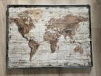 Schilderij Map of the world, Zo goed als nieuw, Ophalen