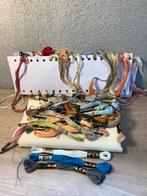 Dmc borduurgaren en stof, Hobby en Vrije tijd, Ophalen of Verzenden, Zo goed als nieuw, Borduurgaren of Zijde