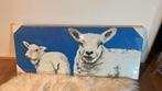 Schilderij/afbeelding Lammetjes, Huis en Inrichting, Woonaccessoires | Wanddecoraties, Ophalen, Zo goed als nieuw