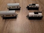4x Bart Smit Wagon - Modelspoor, Hobby en Vrije tijd, Modeltreinen | H0, Overige merken, Gebruikt, Gelijkstroom of Wisselstroom