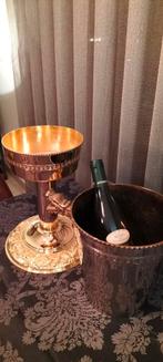 Goudkleurige wijnkoeler, Ophalen, Gebruikt