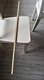 gordijnrail U rail kunststof creme/ 1.12 m/zonder runners, Ophalen, Gebruikt, 100 tot 150 cm