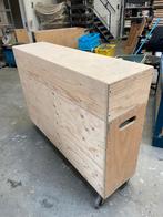 Transportkist met deksel op wielen, Muziek en Instrumenten, Ophalen, Gebruikt, Overige instrumenten