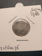 2 S Gelria 1786    (76), Zilver, Overige waardes, Ophalen of Verzenden, Vóór koninkrijk