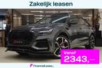 Audi Q8 4.0 TFSI RS Q8 quattro 600PK/PANO/HUD/CARPLAY/360CAM, Automaat, Gebruikt, Leder en Stof, Bedrijf