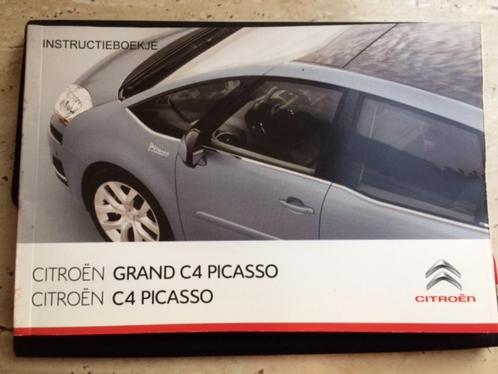 Instructieboek Citroen C4 Picasso, Grand C4 Picasso 2010, Auto diversen, Handleidingen en Instructieboekjes, Verzenden