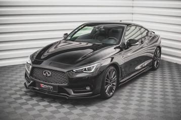 Voorlip diffuser sideskirt spoiler - Infiniti Q60 S 17+ beschikbaar voor biedingen