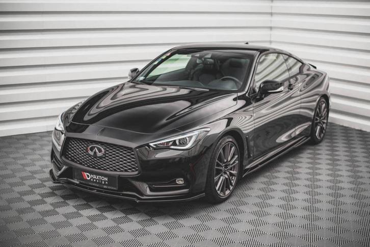 Voorlip diffuser sideskirt spoiler - Infiniti Q60 S 17+, Auto diversen, Tuning en Styling, Ophalen of Verzenden