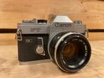 Canon FT ql met 50mm lens, Audio, Tv en Foto, Fotocamera's Analoog, Ophalen, Gebruikt, Spiegelreflex, Canon