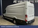 Ford Transit 2.0 TDCI 131pk L4H3 Euro6 Airco | Camera | Navi, Voorwielaandrijving, Stof, 4 cilinders, Wit