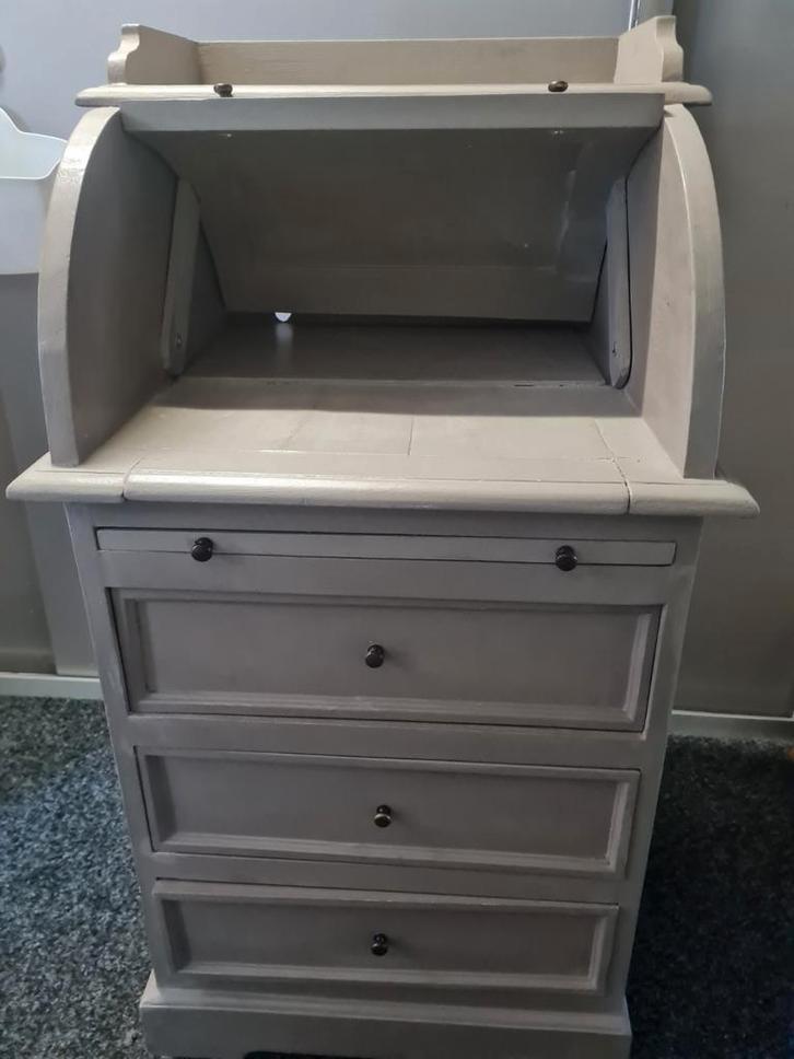 Brokant Kastje Secretaire, Huis en Inrichting, Kasten | Dressoirs, Gebruikt, 50 tot 75 cm, Met lade(s), Met klep(pen), Eikenhout