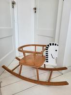 Vintage houten hobbelpaard, Ophalen, Gebruikt