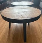 Salontafel set Huus Sanne - 2 stuks, Huis en Inrichting, Ophalen, 50 tot 100 cm, Rond, 50 tot 100 cm
