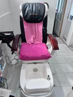 Luxe pedicure stoel met massage, Ophalen of Verzenden, Gebruikt, Massagestoel of Kussen