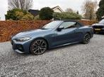 BMW 4-Serie 420i 184pk Aut 2021 Blauw, Auto's, 1998 cc, Achterwielaandrijving, Cabriolet, Leder