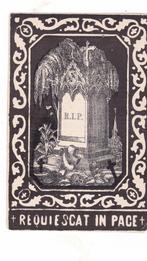 WALBURGA PATERS - HELGERS  1828-1894, Verzamelen, Verzenden, Bidprentje