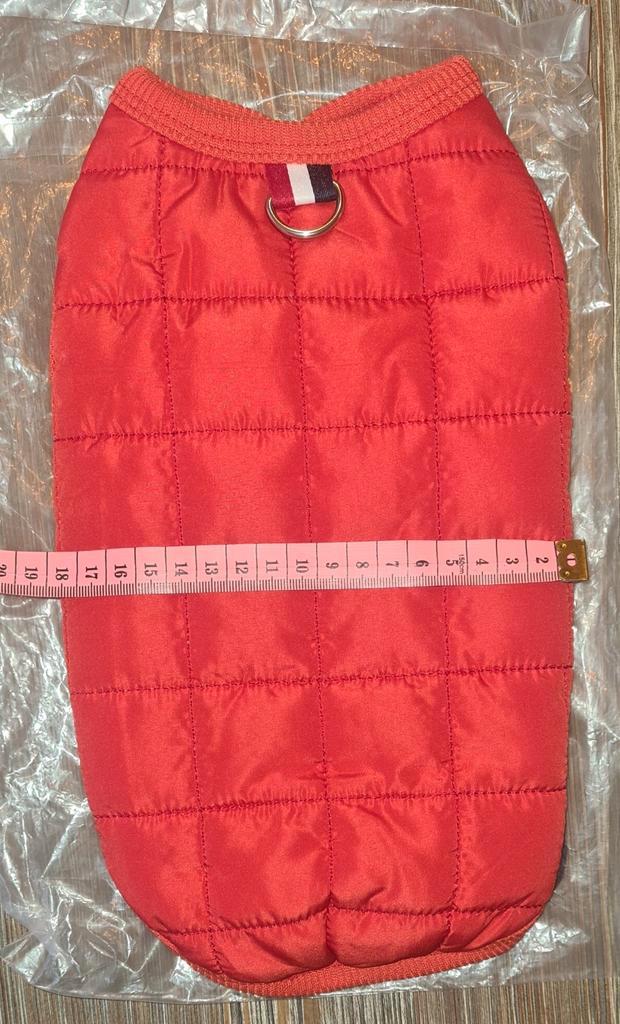Splinternieuwe rode jas voor honden / katten, Dieren en Toebehoren, Hondenkleding, Nieuw, Hondenjas, Ophalen of Verzenden