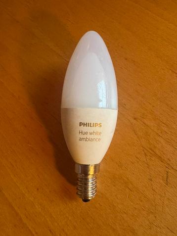 2x Philips Hue white Ambiance E14  beschikbaar voor biedingen