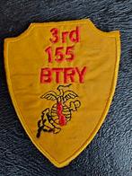 USMC 3rd Marines 155th Battery Vietnam Patch ..vkk, Verzamelen, Ophalen of Verzenden, Landmacht, Nederland, Embleem of Badge