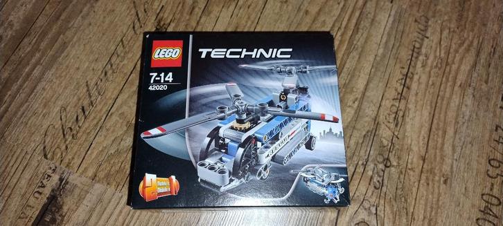 Lego Technic 42020: Twin-rotor Helicopter *Nieuw*, Kinderen en Baby's, Speelgoed | Duplo en Lego, Nieuw, Lego, Complete set, Ophalen