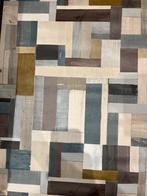 Modern Behang met Houtmotief, Huis en Inrichting, Stoffering | Behang, Ophalen, 10 tot 25 m², Blauw