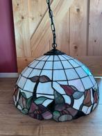 Tiffany hanglamp, 50 cm diameter, rond, Huis en Inrichting, Lampen | Hanglampen, Ophalen, Tiffany, Minder dan 50 cm, Glas